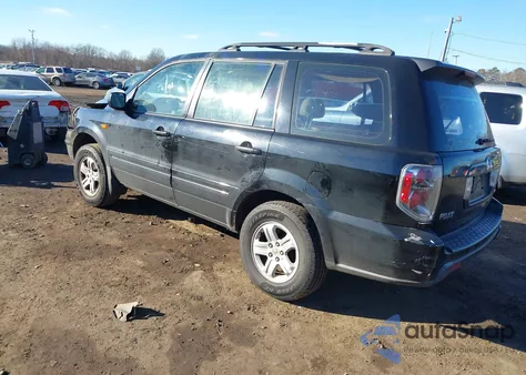 2007 Honda Pilot Lx z USA, uszkodzony, nr VIN 2HKYF18117H526316